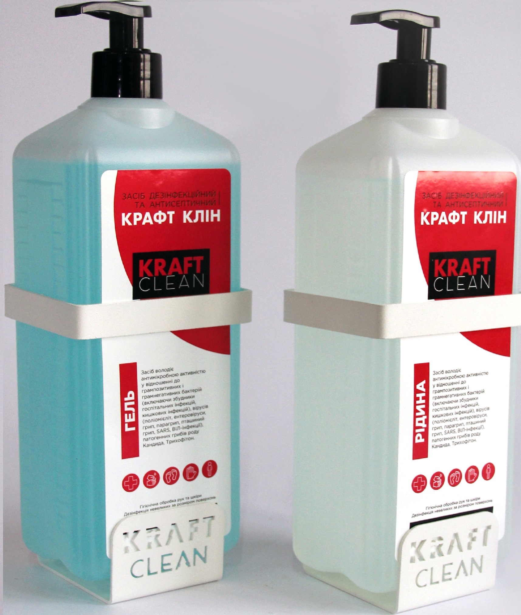 Засіб дезінфекційний та антисептичний «КРАФТ КЛІН (KRAFT CLEAN)», 1 л